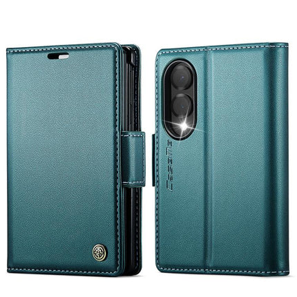 CaseMe 023 Butterfly Buckle Litchi Texture RFID Anti-theft Leather Phone Case, For Galaxy Z Fold8 5G, For Galaxy Z Fold8 Ultra 5G