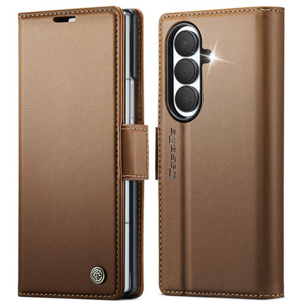 CaseMe 023 Butterfly Buckle Litchi Texture RFID Anti-theft Leather Phone Case, For Galaxy Z Fold8 5G, For Galaxy Z Fold8 Ultra 5G