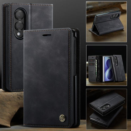 CaseMe 033 Calf Leather Lining Microfibre RFID Blocking Phone Case, For Galaxy Z Fold8 5G, For Galaxy Z Fold8 Ultra 5G