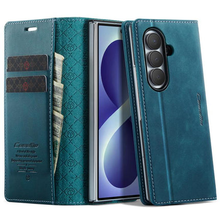 CaseMe 033 Calf Leather Lining Microfibre RFID Blocking Phone Case, For Galaxy Z Fold8 5G, For Galaxy Z Fold8 Ultra 5G
