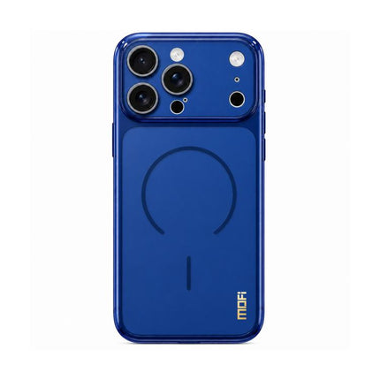 MOFI Minimal Series Frosted Semi-Transparen TPU Phone Case with Lens Film, For iPhone 16 Pro, For iPhone 16, For iPhone 15 Pro Max, For iPhone 15 Pro