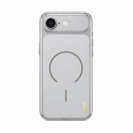 MOFI Minimal Series Frosted Semi-Transparen TPU Phone Case with Lens Film, For iPhone 15, For iPhone 16e / 17e