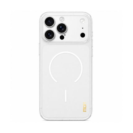 MOFI Minimal Series Frosted Semi-Transparen TPU Phone Case with Lens Film, For iPhone 16 Pro, For iPhone 16, For iPhone 15 Pro Max, For iPhone 15 Pro
