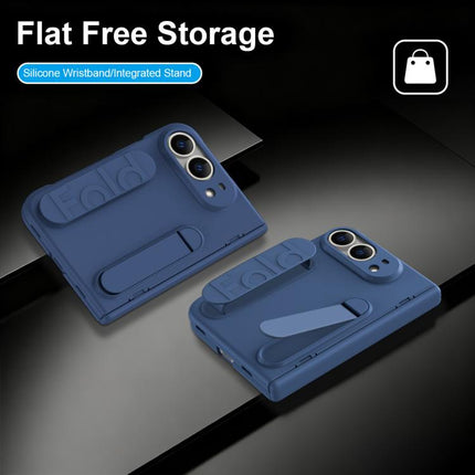 Bazher Shell Film Integrated Holder Shockproof Phone Case, For iPhone Duo