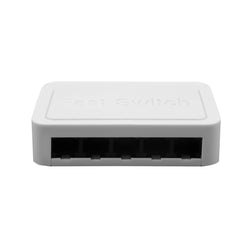 5Port 10/100Mbps Fast Ethernet Switch, 5 Ports White