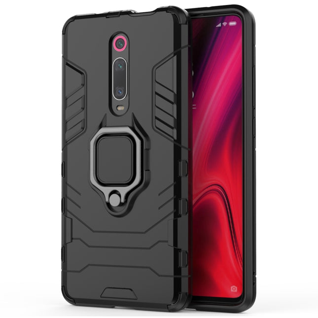 PC + TPU Shockproof Protective Case with Magnetic Ring Holder for Xiaomi 9T / 9T Pro, For Xiaomi 9T