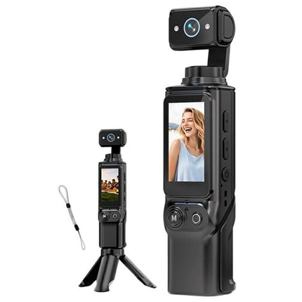 D11 Dual Flash Action Camera 2.0 inch Screen 120 Degree Wide Angle Travel Handheld Camera