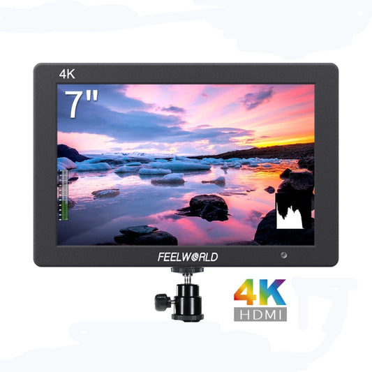 FEELWORLD T7 7 Inch IPS 1920x1200 HDMI On Camera Field Monitor Support 4K Input Output Video Monitor, T7