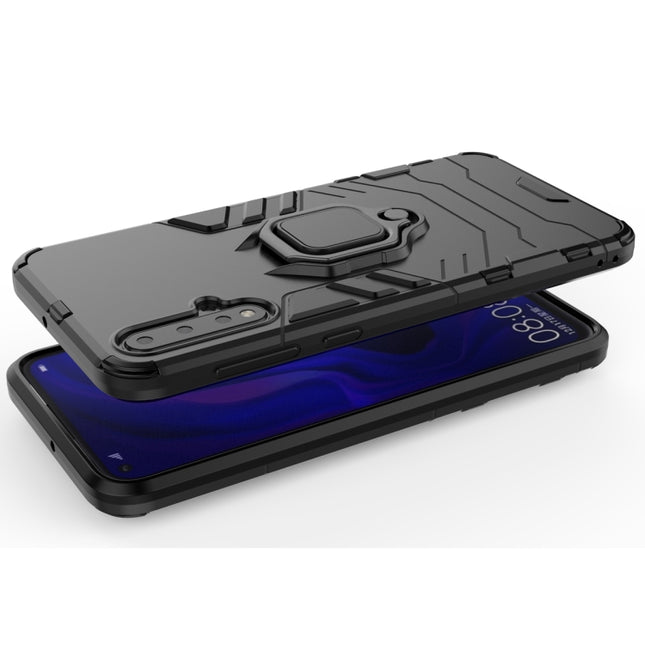 PC + TPU Shockproof Protective Case with Magnetic Ring Holder for Huawei Nova 5 / Nova 5 Pro, For Huawei Nova 5
