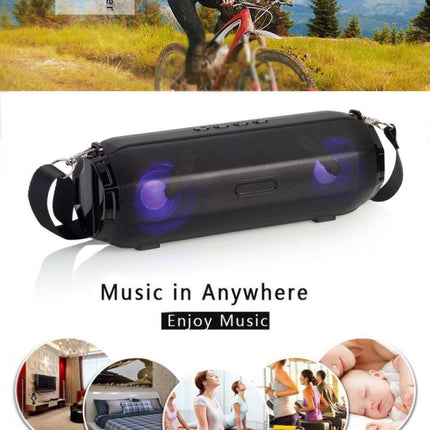 LZ33 LED Portable Wireless Bluetooth Speaker Stereo Speakerphone Music Speakers for Computer with TF FM