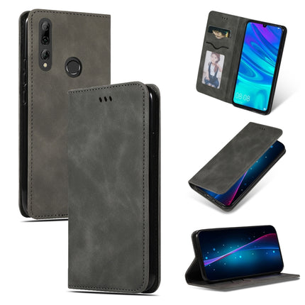 Retro Skin Feel Business Magnetic Horizontal Flip Leather Case for Huawei P Smart 2019 & P Smart Plus 2019 & Mate 30 Lite, For Huawei P Smart 2019