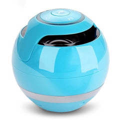 T&G A18 Ball Bluetooth Speaker with LED Light Portable Wireless Mini Speaker Mobile Music MP3 Subwoofer Support TF, BLACK, BLUE, PINK, WHITE