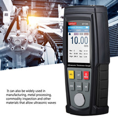 WT130A  Digital Ultrasonic Thickness Gauge Meter Tester USB Charging Digital Thickness Metal Tester High Precision, WT130A