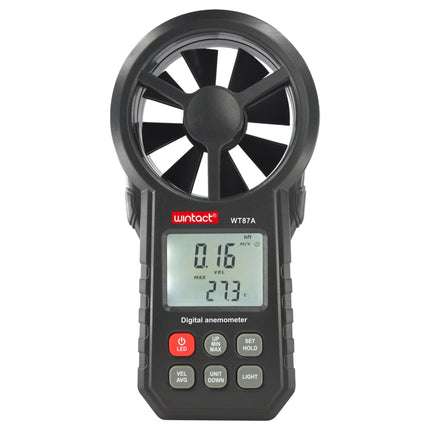 WT87A Portable Anemometer Thermometer Wind Speed Gauge Meter, WT87A