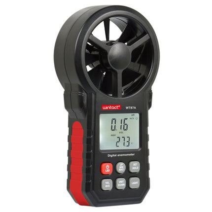 WT87A Portable Anemometer Thermometer Wind Speed Gauge Meter, WT87A