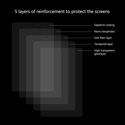 ENKAY Hat-Prince 0.33mm 9H Surface Hardness 2.5D Explosion-proof Tempered Glass Film for HUAWEI MediaPad M6 8.4