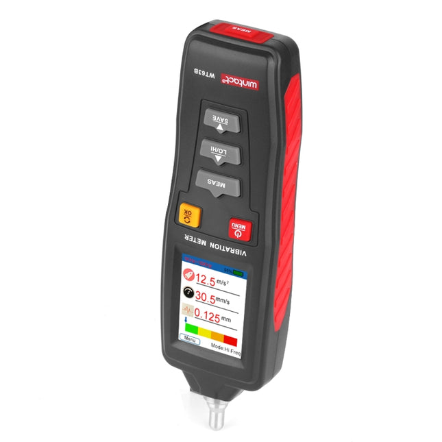 WINTACT WT63B Handheld-Vibrationsanalysator Digitales Vibrationsmessgerät