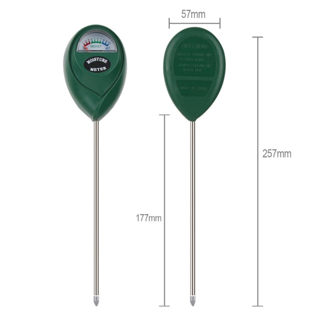 RZ100 Mini Soil PH Moisture Humidity Measuring PH Meter Soil Moisture Monitor Hygrometer Gardening Plant Farming Moisture Tester, RZ100