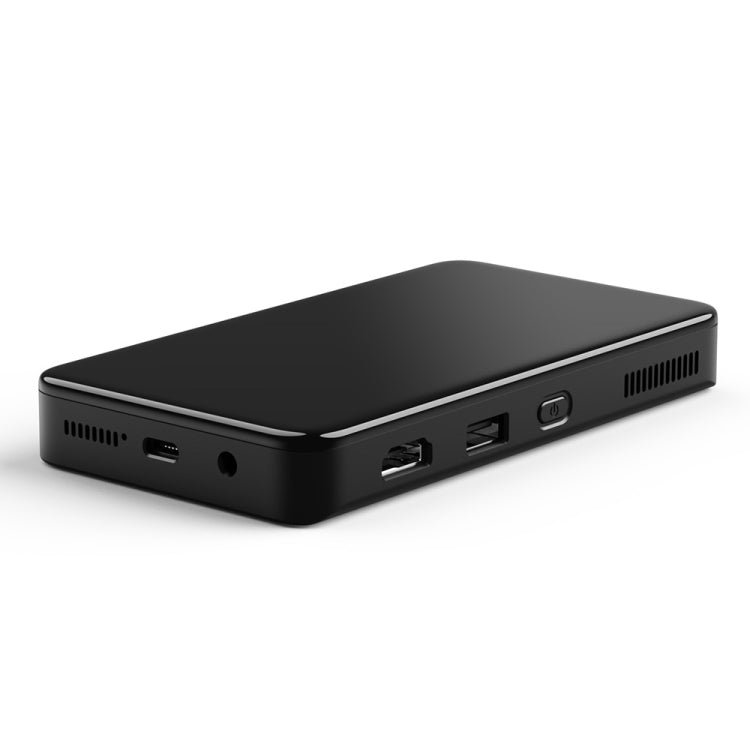 X2 (1+8G) DLP Android 7.1 Smart Mini-Projektor X2 mit verschiebbarer Linsenabdeckung, WLAN-Mini-Projektor (schwarz), 1 GB+8 GB EU-Stecker, 1 GB+8 GB US-Stecker