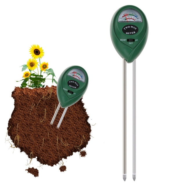 RZ103 Mini Soil PH Moisture Humidity Measuring PH Meter Soil Moisture Monitor Hygrometer Gardening Plant Farming Moisture Tester, RZ103