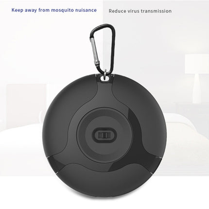 Ultrasonic Mosquito Repellent Electronics Cockroach Spider USB Charging Smart Mosquito Drive, Black, White