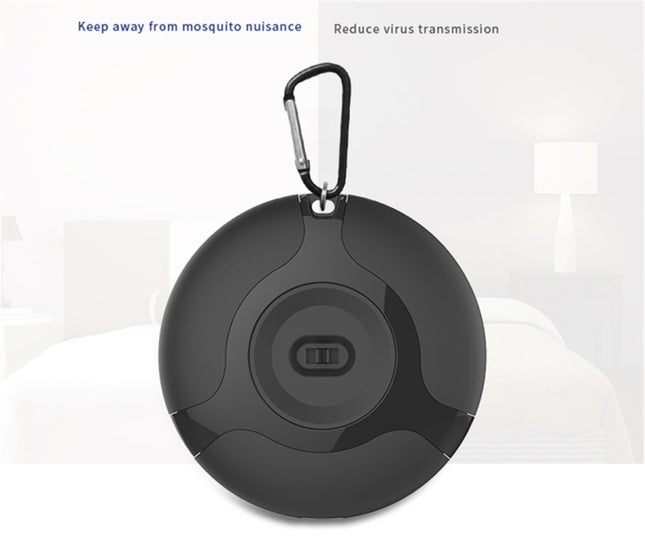 Ultrasonic Mosquito Repellent Electronics Cockroach Spider USB Charging Smart Mosquito Drive, Black, White