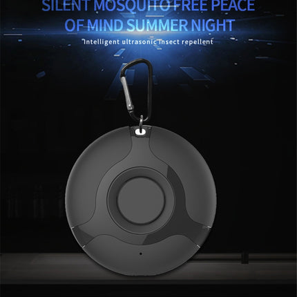 Ultrasonic Mosquito Repellent Electronics Cockroach Spider USB Charging Smart Mosquito Drive, Black, White