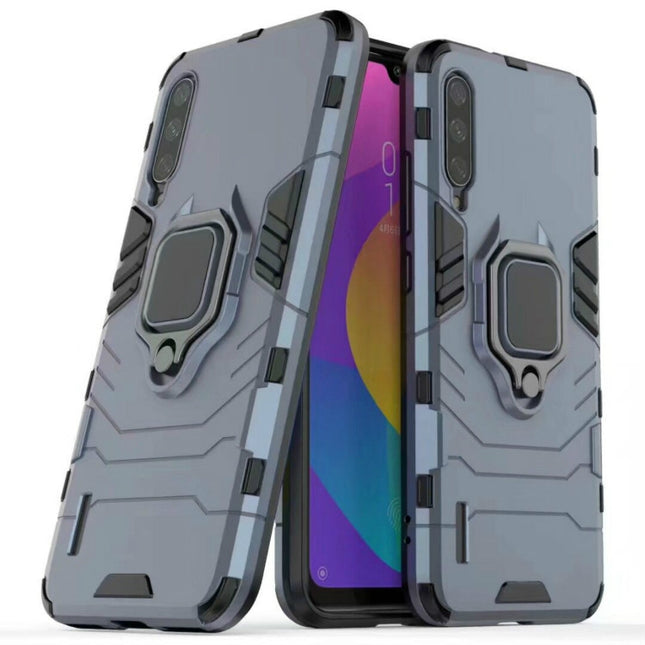 PC + TPU Shockproof Protective Case with Magnetic Ring Holder for Xiaomi Mi CC9 / A3 Lite, For Xiaomi Mi CC9 / A3 Lite