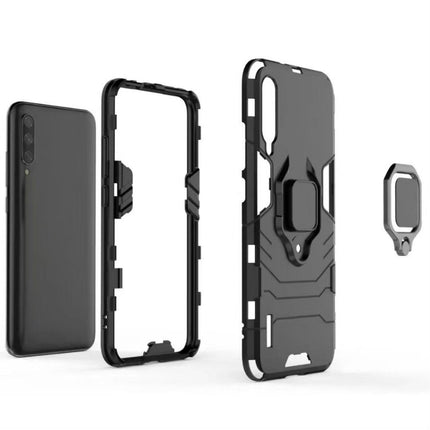 PC + TPU Shockproof Protective Case with Magnetic Ring Holder for Xiaomi Mi CC9 / A3 Lite, For Xiaomi Mi CC9 / A3 Lite
