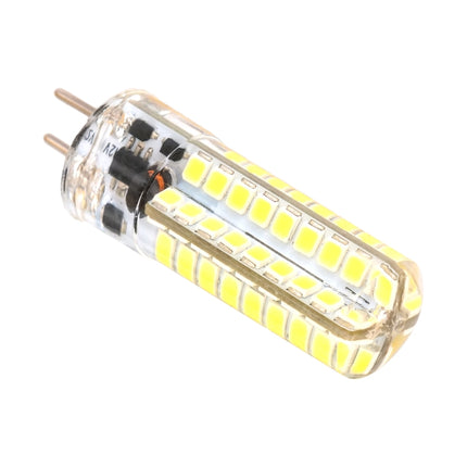 GY6.35 5W SMD2835 72LEDs Dimmable Silicone Corn Bulb for Chandelier Crystal Lamp Lighting Accessories,AC 12V, Warm White, Cool White