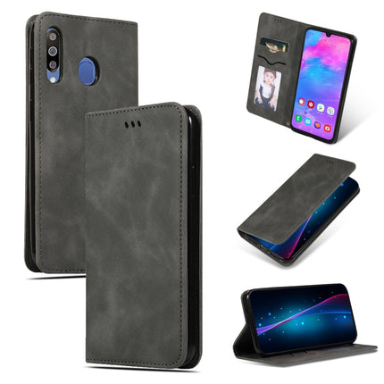Retro Skin Feel Business Magnetic Horizontal Flip Leather Case for Galaxy M30 / A40s, For Galaxy M30
