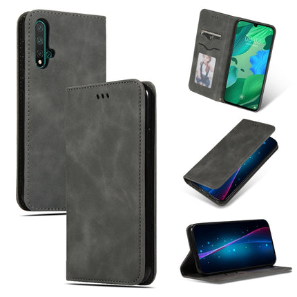 Retro Skin Feel Business Magnetic Horizontal Flip Leather Case for Huawei Nova 5 / Nova 5 Pro, For Huawei Nova 5