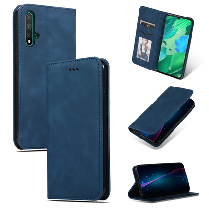 Retro Skin Feel Business Magnetic Horizontal Flip Leather Case for Huawei Nova 5 / Nova 5 Pro, For Huawei Nova 5