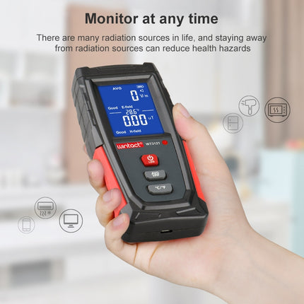 WT3121 Electromagnetic Radiation Tester Household Appliances Radiation Detector Electromagnetic Radiation Meter