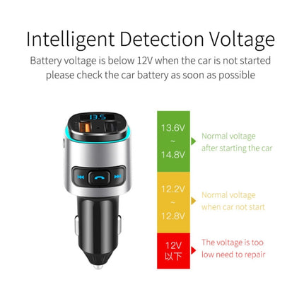 BC41 Multi-Functional MP3 Player, Bluetooth Receiver, USB Charger, Automobile Cigarette Lighter, BC41