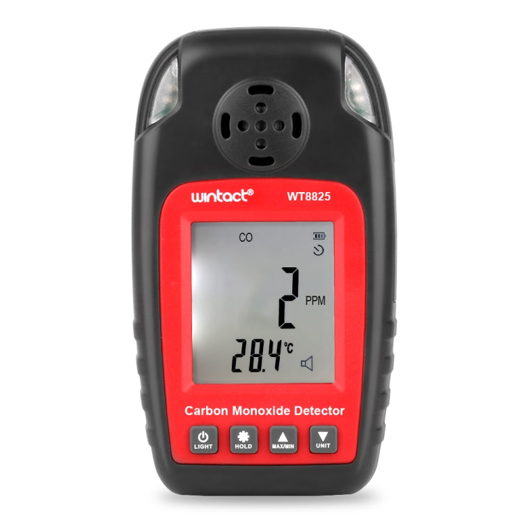 WINTACT WT8825 Carbon Monoxide Detector Independent CO Gas Sensor Warning-up High Sensitive Poisoning Alarm Detector, WT8825
