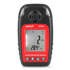 WINTACT WT8825 Carbon Monoxide Detector Independent CO Gas Sensor Warning-up High Sensitive Poisoning Alarm Detector, WT8825