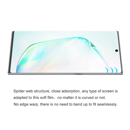 ENKAY Hat-Prince 0.1mm 3D Full Screen Protector Explosion-proof Hydrogel Film for, For Galaxy Note10, For Galaxy Note10+