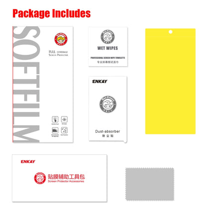 ENKAY Hat-Prince 0.1mm 3D Full Screen Protector Explosion-proof Hydrogel Film for, For Galaxy Note10, For Galaxy Note10+