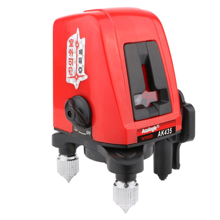 AK435 Laser Level 3D Self Leveling 2 Line Lasers Horizontal Vertical Lasers Level 360 Tripod Mini Laser Levels