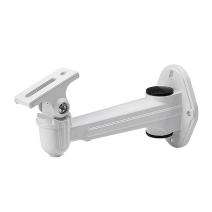 Soporte de montaje en pared para CCTV, soporte de aluminio metálico plateado para interior y exterior para cámara tipo bala, accesorios para cámara IP
