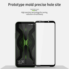 PINWUYO 9H 2.5D Full Screen Tempered Glass Film for  Xiaomi Black shark2 Pro（Black）, For Xiaomi Black Shark 2 Pro