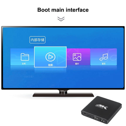 4K HD Player Single AD, US, EU, UK