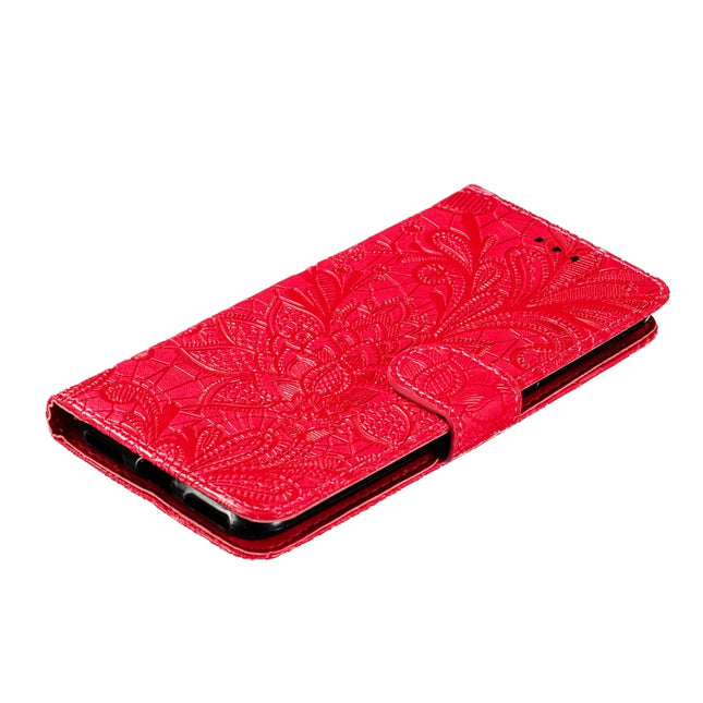 Lace Flower Embossing Pattern Horizontal Flip Leather Case for Xiaomi Mi CC9e / A3  , with Holder & Card Slots & Wallet & Photo Frame & Lanyard, For Xiaomi Mi CC9e