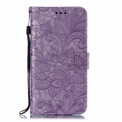 Lace Flower Embossing Pattern Horizontal Flip Leather Case for Xiaomi Mi CC9e / A3  , with Holder & Card Slots & Wallet & Photo Frame & Lanyard, For Xiaomi Mi CC9e