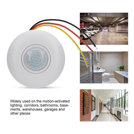 12V Infrared PIR Motion Sensor Switch With Delay 360 Degree Detection Sensor for LED Ceiling Light