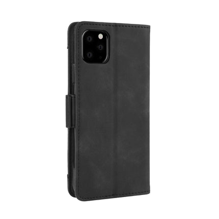 Wallet Style Skin Feel Calf Pattern Leather Case For iPhone XIR 2019 ,with Separate Card Slot, For iPhone 11