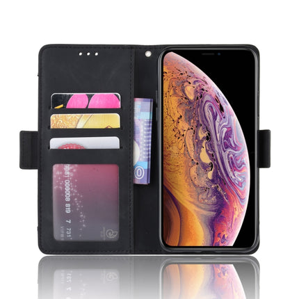Wallet Style Skin Feel Calf Pattern Leather Case For iPhone XIR 2019 ,with Separate Card Slot, For iPhone 11
