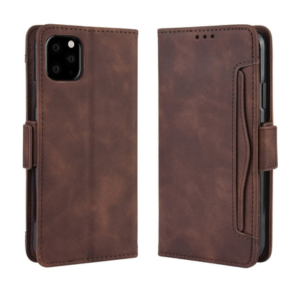 Wallet Style Skin Feel Calf Pattern Leather Case For iPhone XIR 2019 ,with Separate Card Slot, For iPhone 11