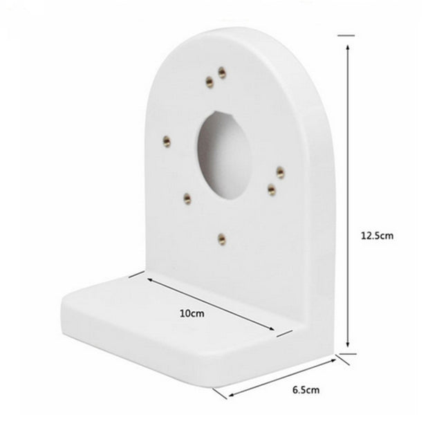L-Typ 3,5 Zoll Kunststoff rechtwinklige Wandhalterung für CCTV Dome IP Sicherheitskamera